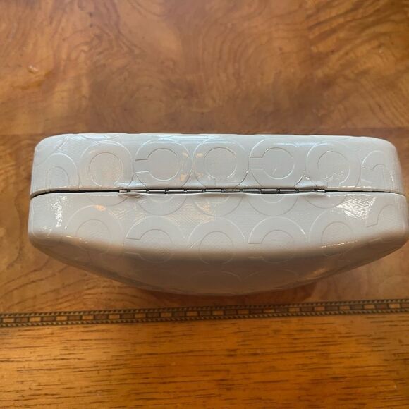 Ivory Coach Sunglass Case main image 6